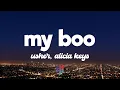 Usher - My Boo (Lyrics) ft. Alicia Keys