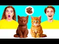 Download Lagu Défi Chocolat vs Réalité Nourriture | Cuisine Savoureuses Hacks 4Teen Challenge