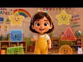Learn Shapes for Kids 🌈 | Circle, Triangle, Square & More with Mia!