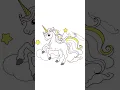 Unicorn coloring pages free