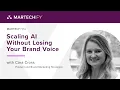 How to Build AI Workflows Without Losing Strategy Trust or Brand Voice