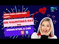 How to Create Vibrating Heart Shape Using CSS after before HTML CSS Pulse Heart