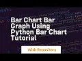 bar chart bar graph using python bar chart tutorial