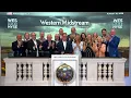 Western Midstream Partners LP NYSE WES Rings The Closing Bell