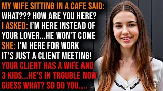 My Cheating Wife Was Waiting for Her Lover at the Cafe But I Showed Up with Divorce Papers