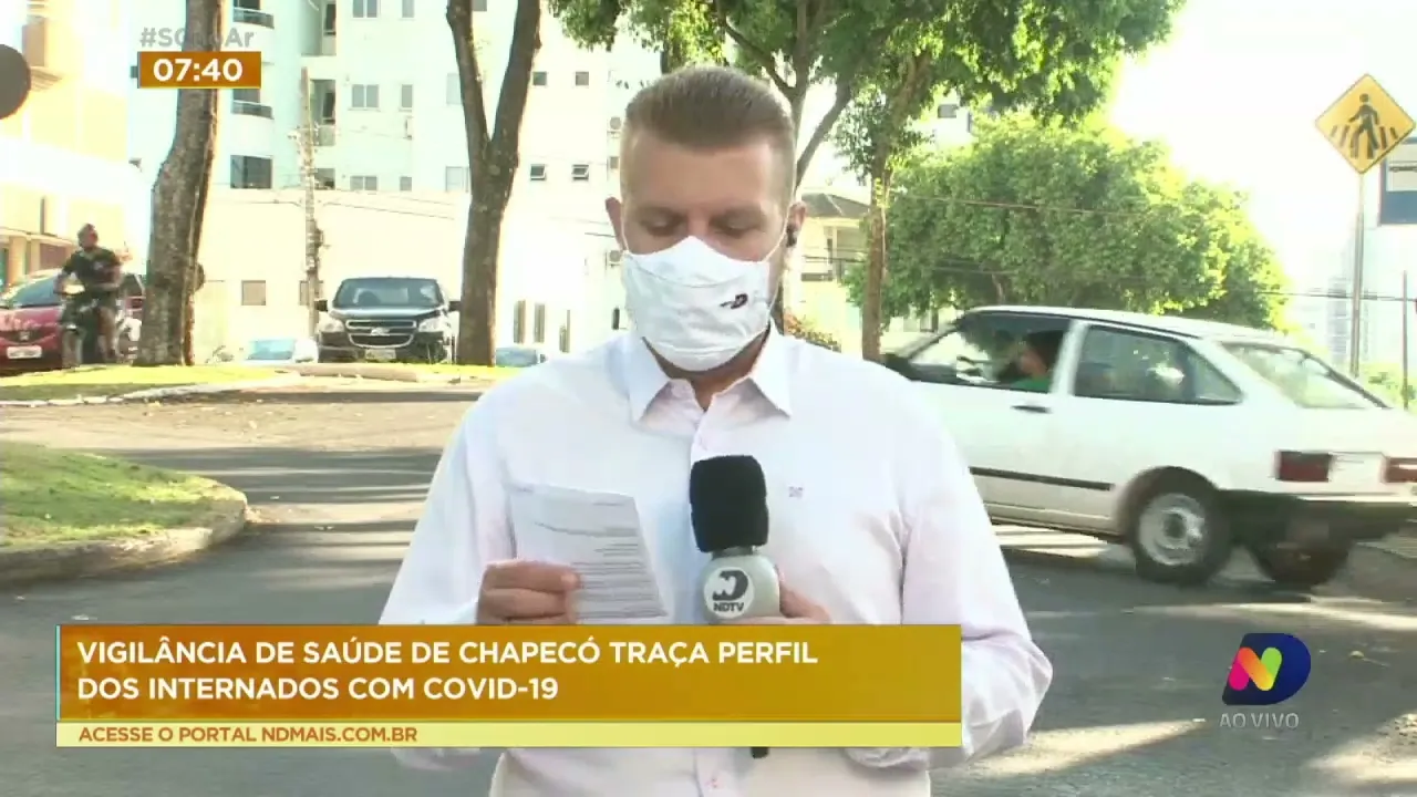 Vigilância de saúde de Chapecó traça perfil dos internados com Covid-19