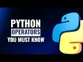 Stop Confusing Python Operators Full Beginner s Walkthrough