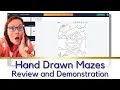 Hand Drawn Mazes Review and Demonstration - BONUSES
