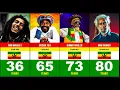 Download Lagu 🌟60 Reggae Legends Who've Passed Away – With Their Age at Death  Bob Marley  Cocoa Tea  Max Romeo