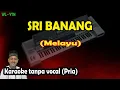 Lagu Sri banang karaoke melayu nada pria (keyboard)