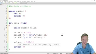 35 C Programming - Unions
