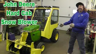 Taryl s Toys - John Deere 317 Hardcab Snowblower