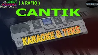 karaoke dangdut CANTIK A RAFIQ kybord KN2400/2600