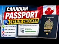 Canadian Passport Status Checker Easy Tracking Tutorial