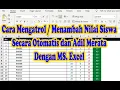 Download Lagu cara mengatrol atau menambah nilai siswa secara otomatis dan adil merata untuk setiap siswa terbaru