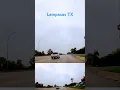 Scenic Rainy Drive Through Lampasas Texas