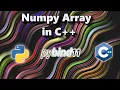 Python Numpy Array in C Using Pybind11