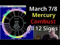 Astrology for the Weekend of Mar 7 2026 Mercury Combust