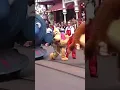 Download Lagu Pluto \u0026 King Louie nearly get run over by Casey Jr #disneyparks #disneylandparis #bloopers #disney