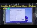 How to Download Install Drivers on Lenovo Laptop Windows 11 Tutorial 2025