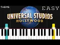 Download Lagu Universal Studios Theme | EASY Piano Tutorial