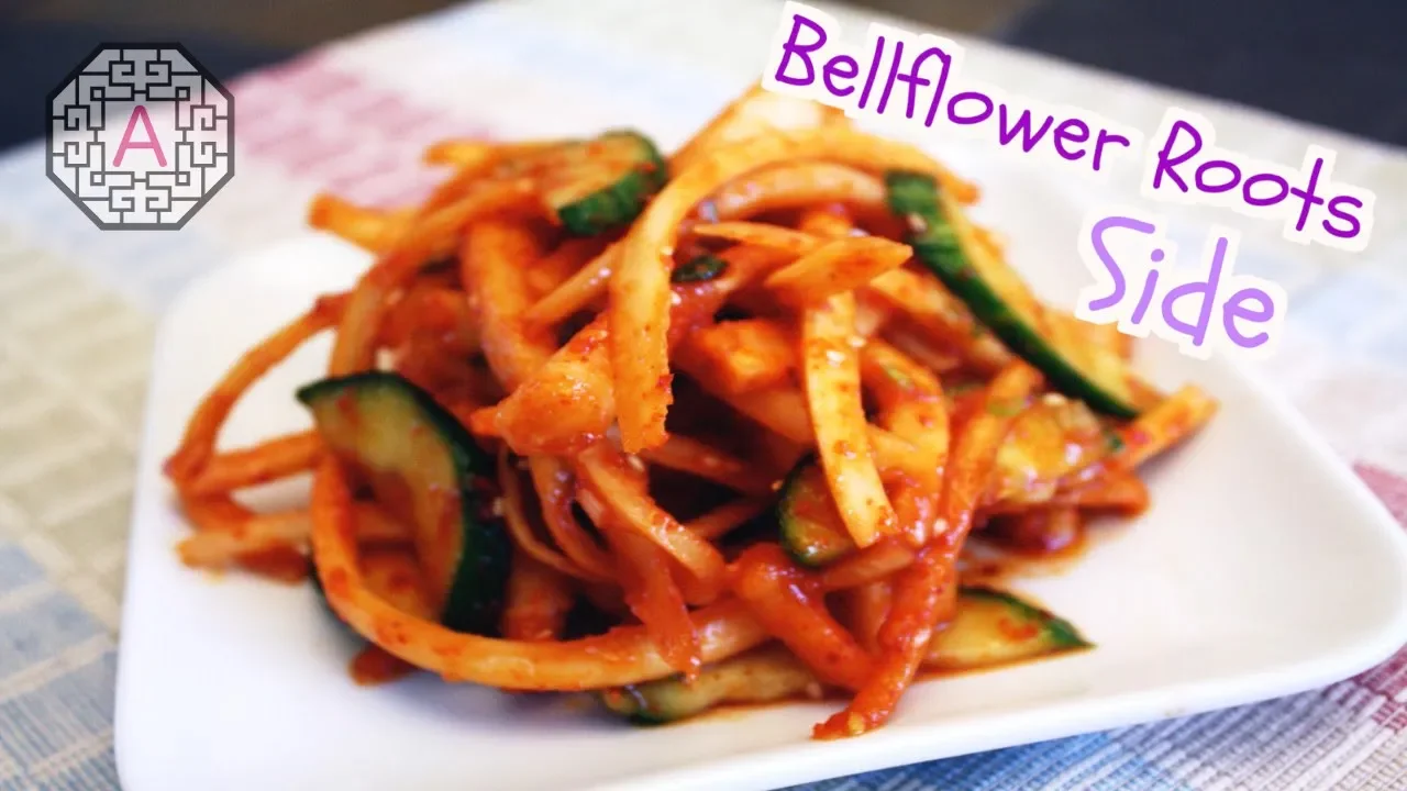 Korean Food Bellflower Roots Side-dish ( )