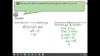 N5 Function Notation