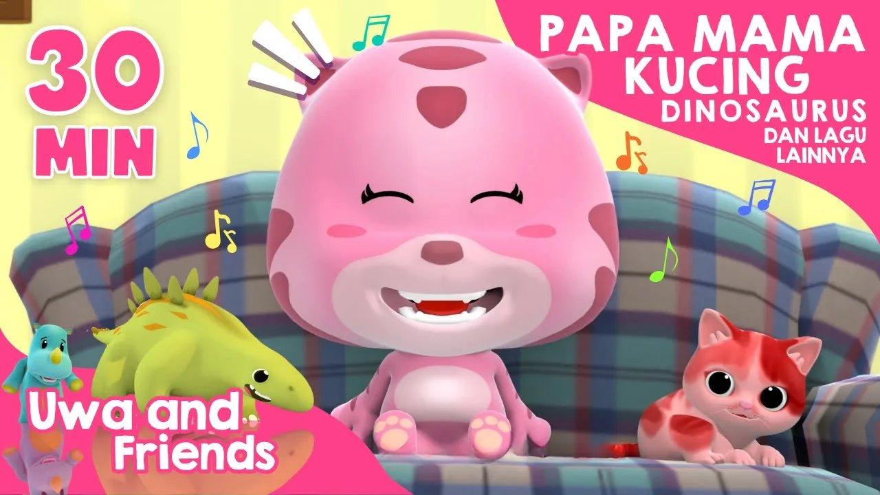 Papa Mama Kucing, Dinosaurus, dan Lagu Lainnya - 30 Menit Kompilasi Lagu Anak Indonesia Papa Mama Kucing, Dinosaurus, dan Lagu Lainnya - 30 Menit Kompilasi Lagu Anak Indonesia