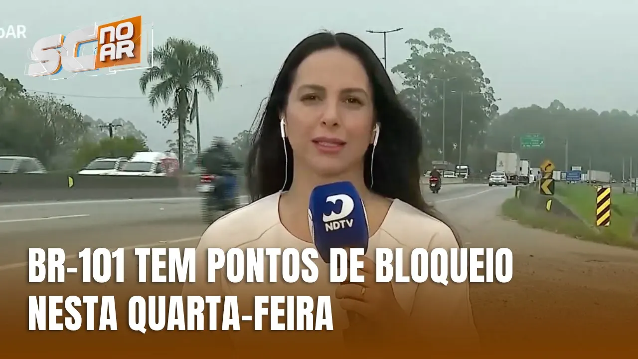 BR-101 vai ser bloqueada nesta quarta-feira à noite para manutenção do asfalto