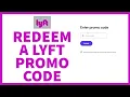 Redeem a Promo Code on Lyft Ride Sharing App Promotions Ride Discounts and Lyft Credit