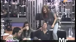 ليان و نينا و يسمين يستعرضان امام احمد 