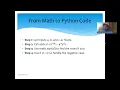 Quadratic equation with python
