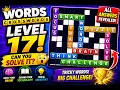 Words Crosswords Level 17 Walkthrough Full Gameplay All Answers