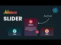 Animated Auto Slider Using React js And Tailwind CSS React js carousel slider
