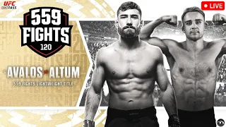 559 Fights 120 Avalos vs Altum LIVE STREAM MMA Fight Companion UFC Fight Pass MAIN CARD