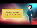 APEL A How to prepare a good portfolio Part 1
