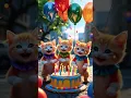 Download Lagu Kucing Nyanyi Happy Birthday - Selamat Ulang Tahun - #kucing #kucingnyanyi #kucinglucu #viralvideo
