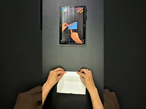 How To Fold A Childhood Paper Plane #shorts