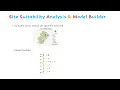 Site Suitability Analysis in ArcGIS Pro Model Builder Export Map