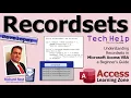 Understanding Recordsets in Microsoft Access VBA - a Beginner s Guide