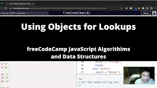 Using Objects for Lookups Basic JavaScript freeCodeCamp tutorial