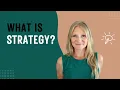 What is Strategy Strategy Defined in 3 Minutes