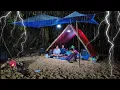 Download Lagu Camping diguyur hujan deras semalam tidur nyenyak ramai ramai di pinggir sungai dan makan enak 