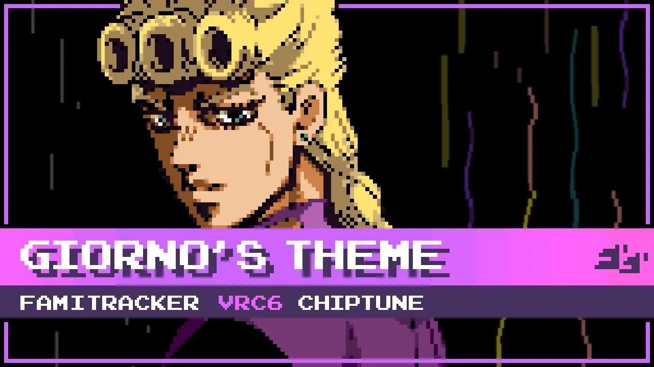 Giorno's Theme ~ "il vento d'oro" [8-Bit; VRC6] - JoJo's Bizarre Adventure: Golden Wind