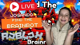 Vamos Jogar Roblox - Find the Brainrot | Canal da Valentina