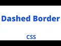 css dashed board How to add a dashed border using CSS