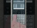 HP Prime - Solving 4 equations with 4 unknowns using RREF on a Matrix