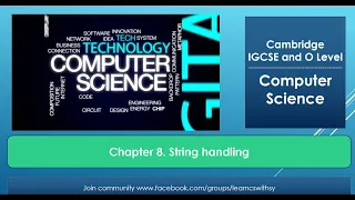 8 1 4 String handling functions - Paper 2