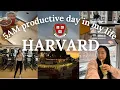 5AM to 12AM harvard day in my life super busy productive