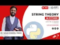 Day 7 String Theory in Python Live Class for Beginner 2021 SDP Guruji